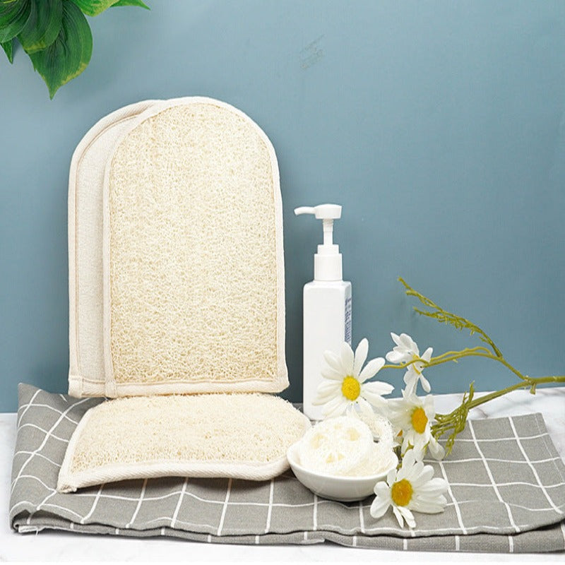 Premium Exfoliating Loofah Glove Pad Body Scrubber