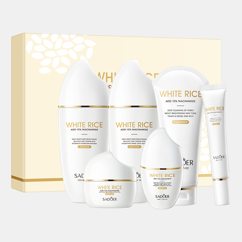 White Rice Niacinamide Moisturizing Gift Set